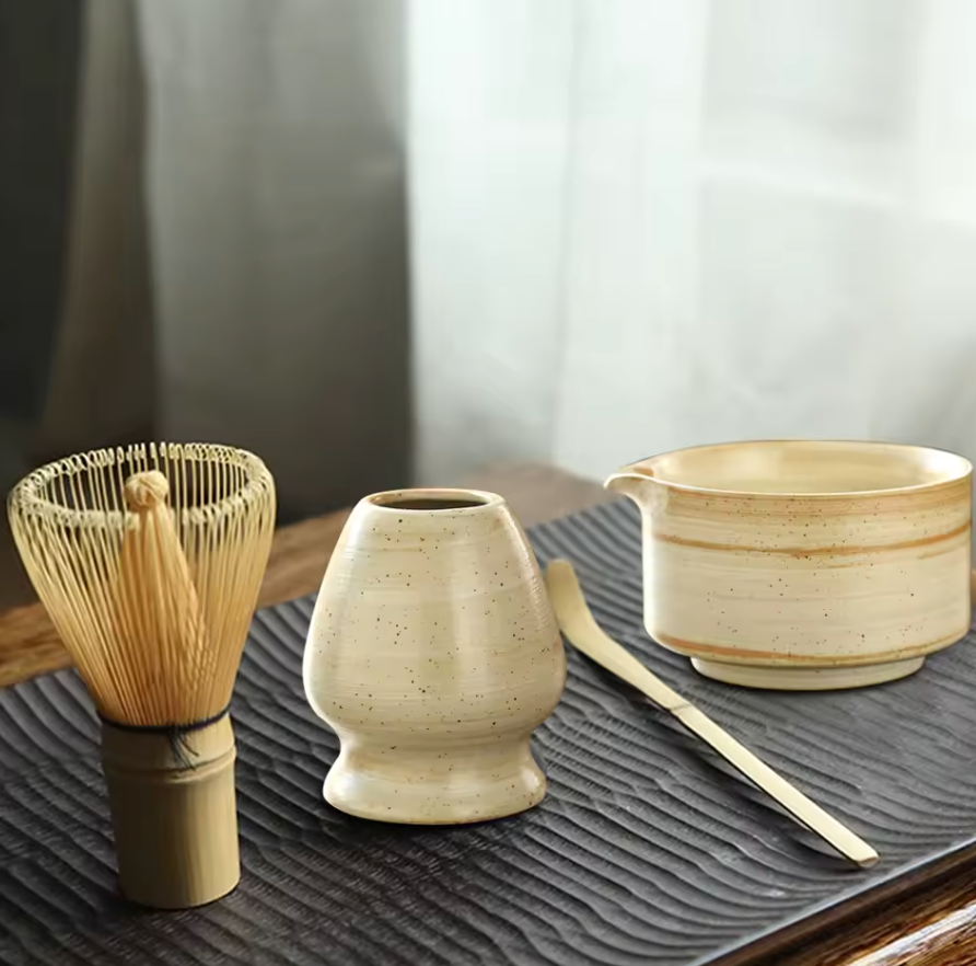 Full Japanese Ceremonial Whisk Set