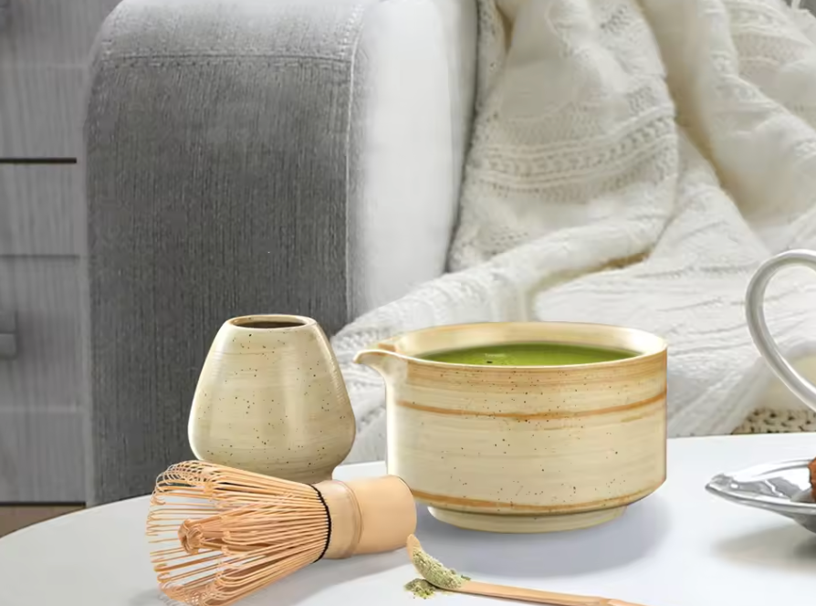 Full Japanese Ceremonial Whisk Set