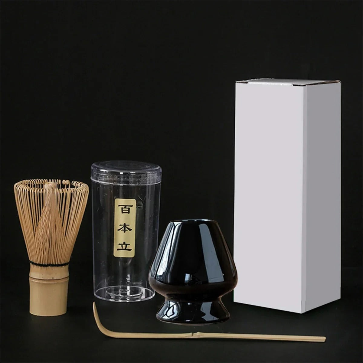 3-Piece Matcha Tea Set (茶筅 Chasen)