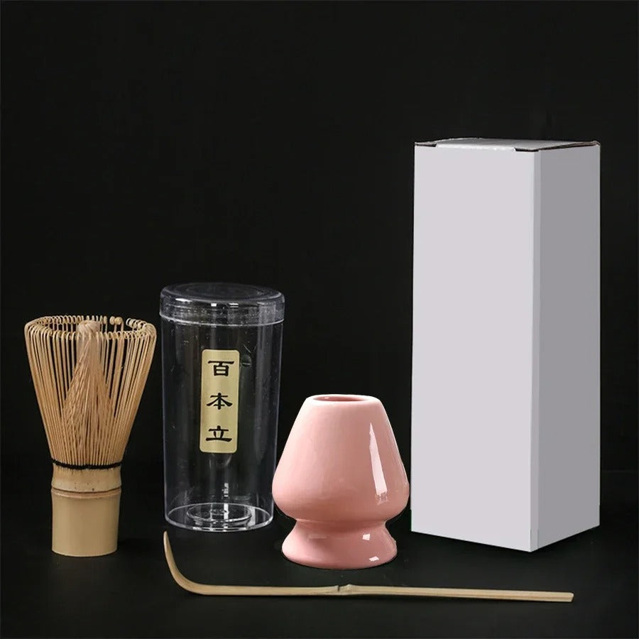 3-Piece Matcha Tea Set (茶筅 Chasen)
