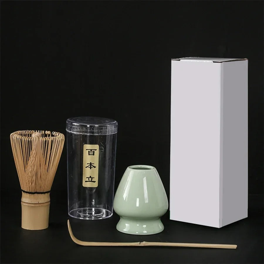 3-Piece Matcha Tea Set (茶筅 Chasen)
