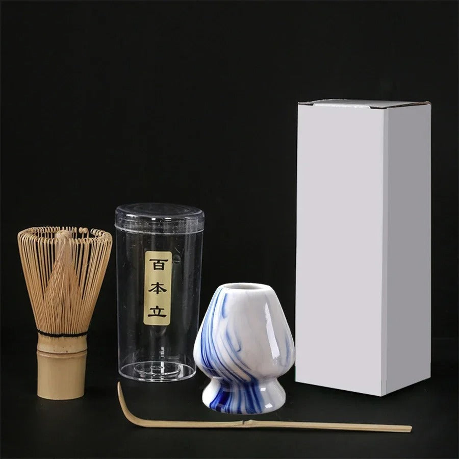 3-Piece Matcha Tea Set (茶筅 Chasen)
