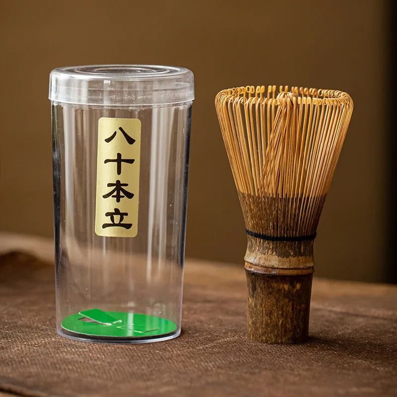 Premium Bamboo Matcha Whisk (茶筅 Chasen)